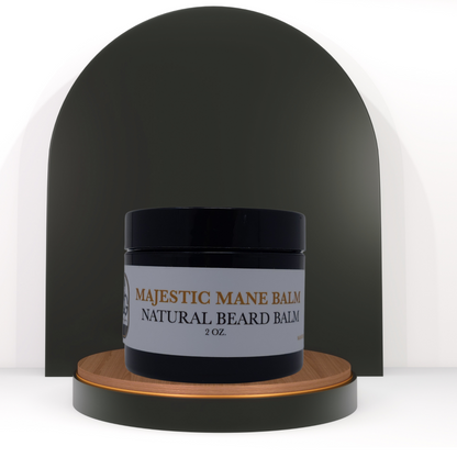 Majestic Mane Balm Natural Beard Balm